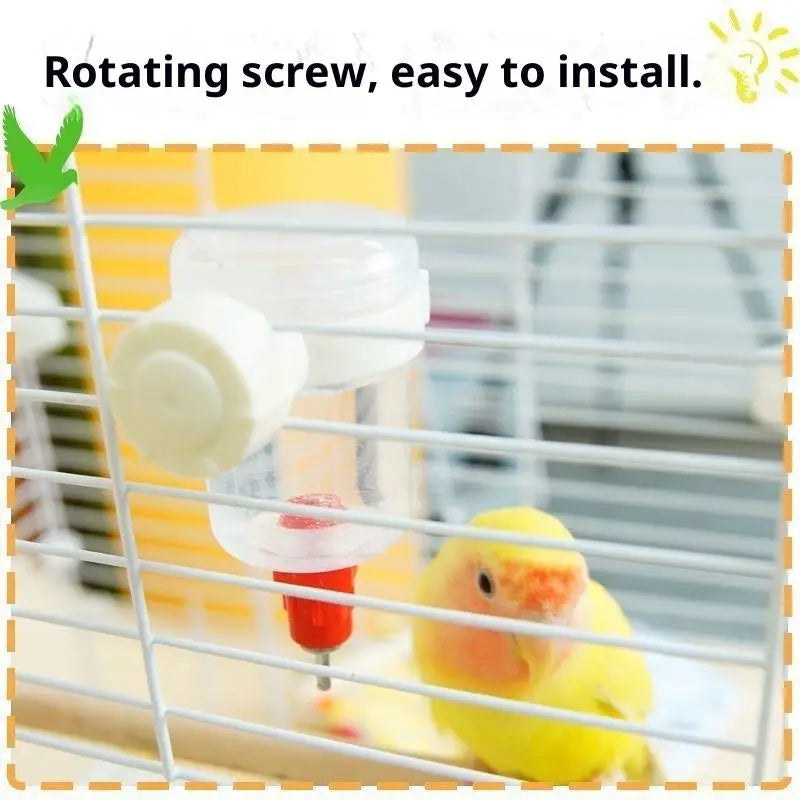 Automatic Bird Water Dispenser Leak Proof Hamster Pet Feeder Small Animal Drinking Bottle Pet Supplies Watering Oasis Select