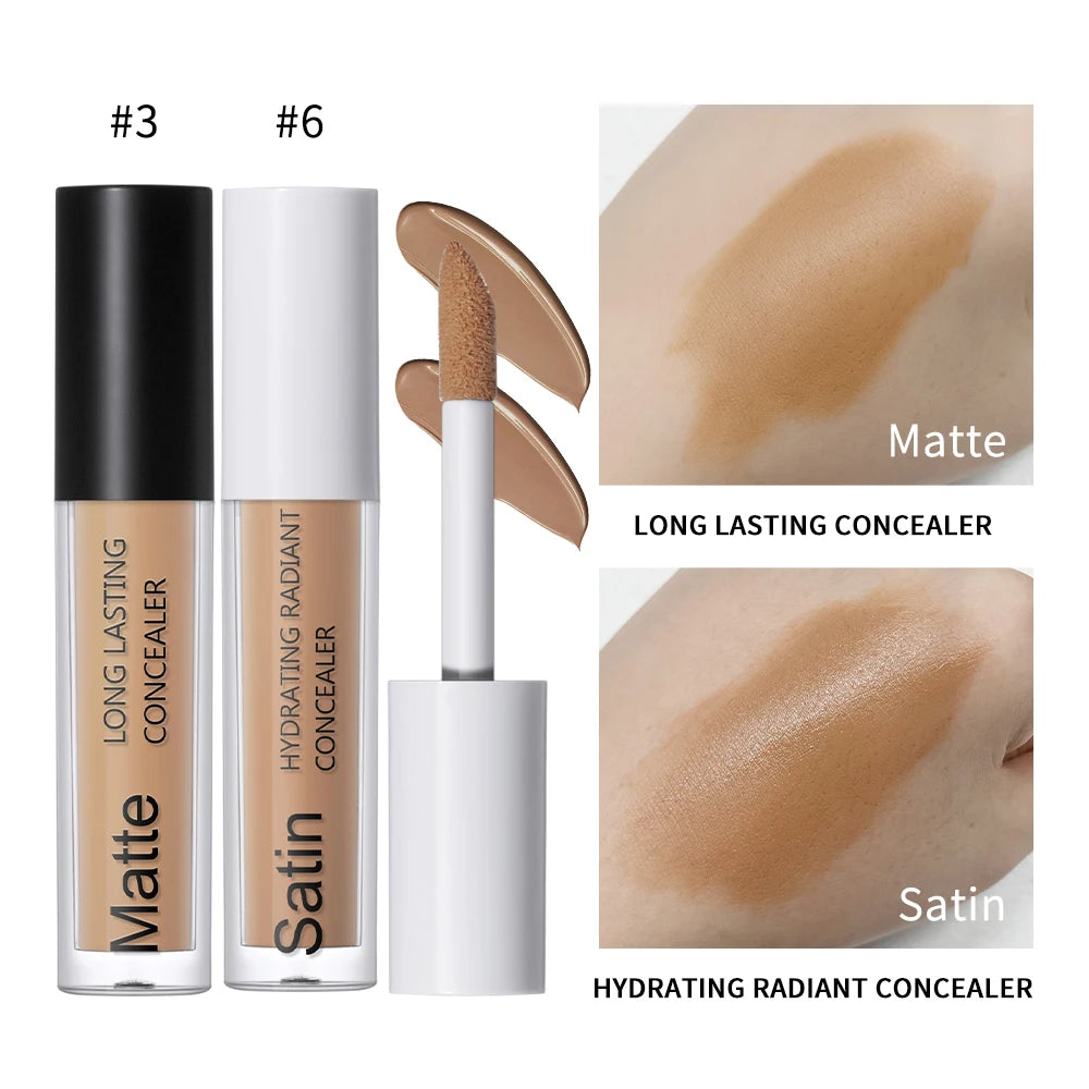 Lakerain Full Coverage Liquid Concealer – Waterproof, Oil Control