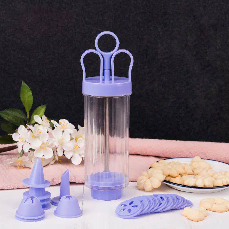 DIY Pastry Cream Gun – Cookie & Cake Decorating Kit Pastry Decorating Gun Oasis Select