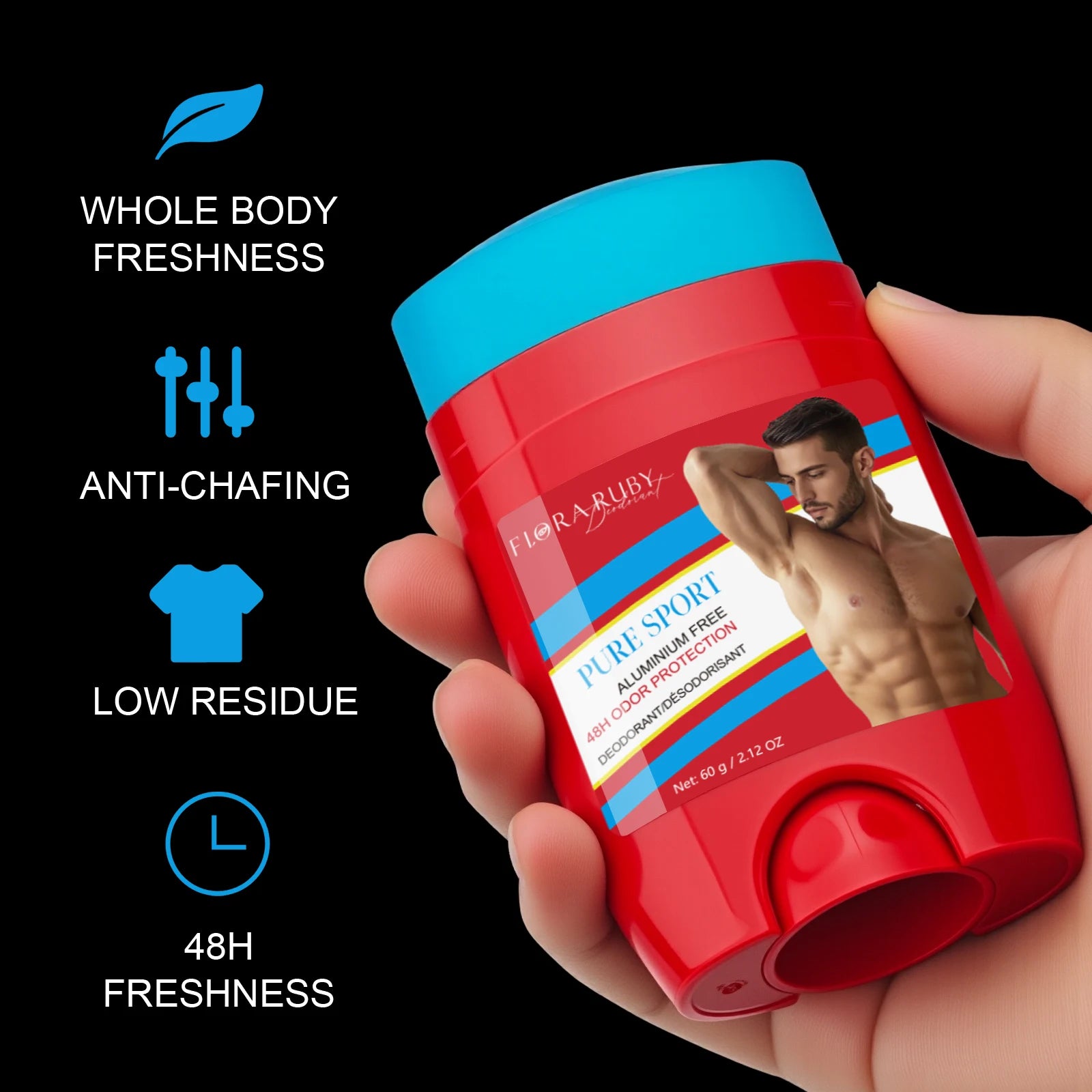 Old Spice Body Odor Remove Men Deodorant Aluminum Free，High Endurance,Sweat Defense & Odor Protection,Freshness,Pure Sport Scent Oasis Select