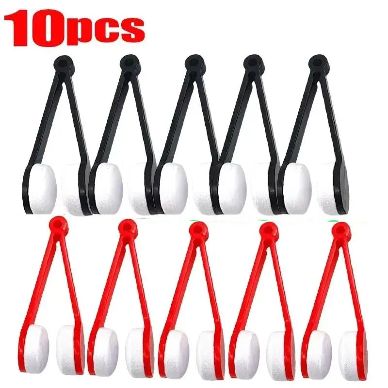 1- Glasses Cleaning Wiper Portable Multi Functional Mini Brush