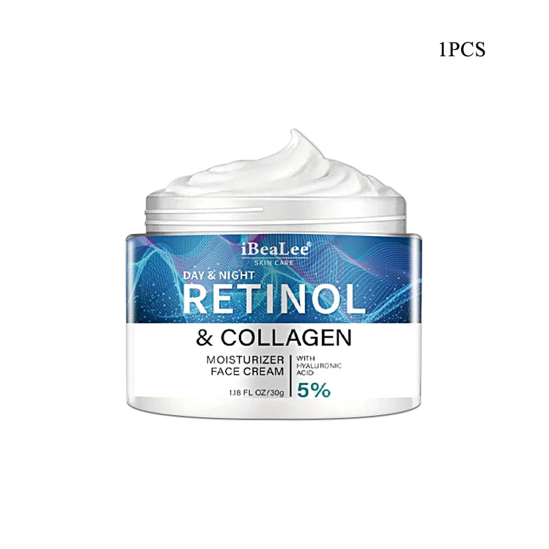 BIOAOUA Retinol Collagen Face Cream for Men – Anti-Wrinkle Men's Face Cream Oasis Select 1pcs
