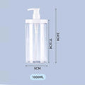 Refillable Pump Dispenser Bottle – Clear PET 500ml & 1000ml