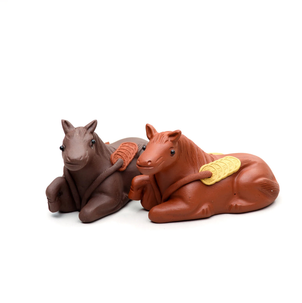 Tea Pet Get Rich Zodiac Small Figurine Handmade Sculpture Tea Set Table Decoration Craft Oasis Select