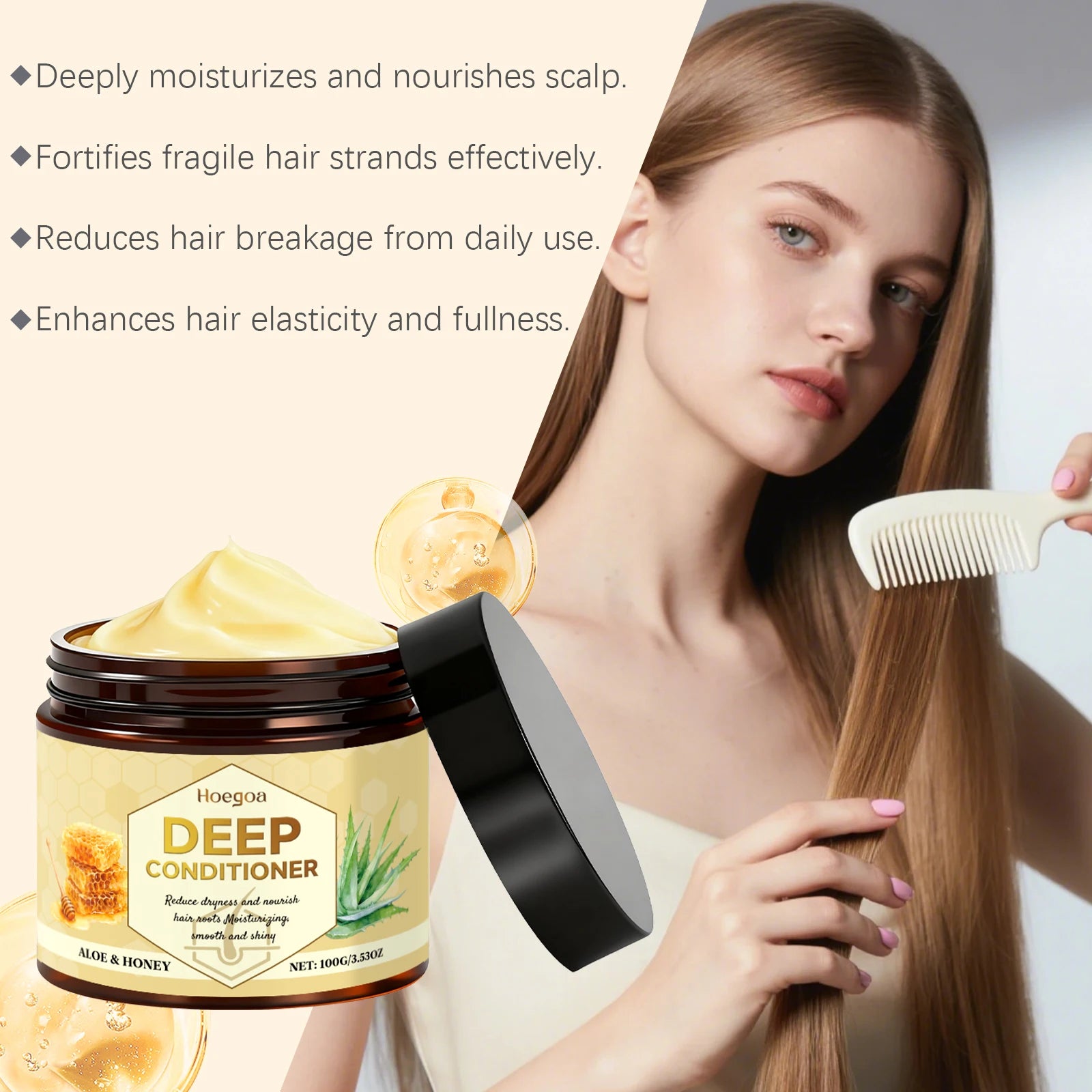Soothing Scalp Shine Nourishing Conditioner Nourishes Moisturizes Leaves Hair Smooth Fuller Soft Daily Cleansing Conditioner Oasis Select