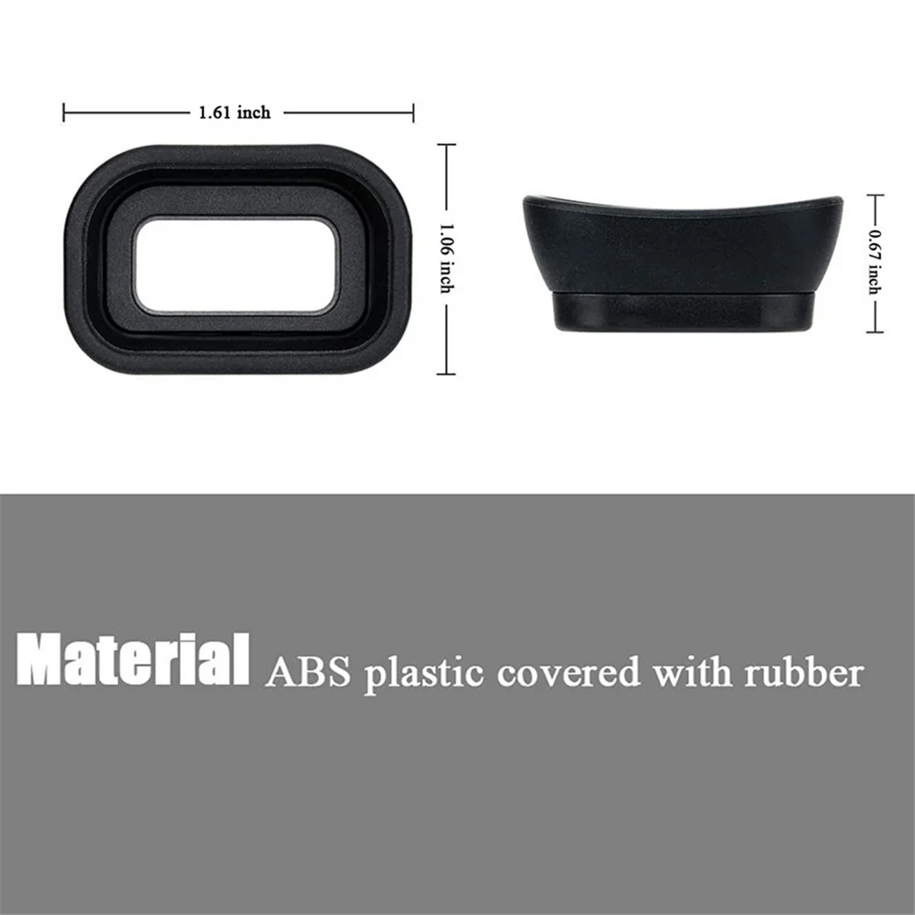 -EP17 Viewfinder Eyepiece Eyecup Eye Cup for A6600 A6500 A6400 Digital Camera, Replace Eyepiece -EP17 EP-17 Oasis Select
