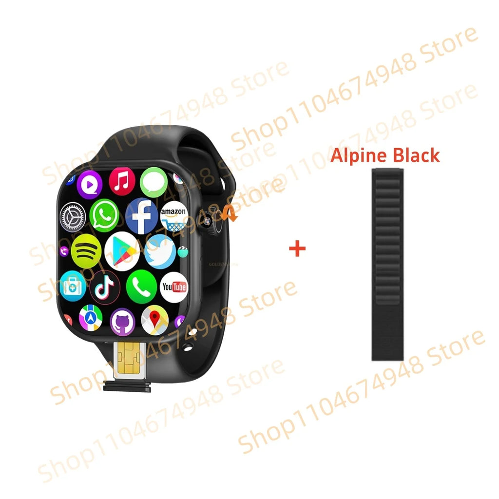 GOLDENSPIKE VP29 4G Smart Watch – 2.29" AMOLED, 8MP Camera