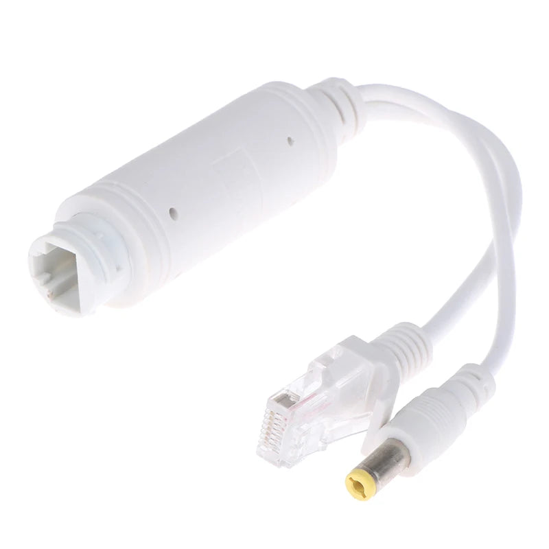 48V to 12V POE Splitter Waterproof Adapter Cable Power Supply Module For Camera Poe Splitter Four-Piece Oasis Select 1pcs