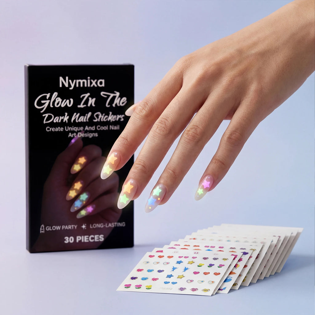 Fluorescent Nail Polish Glow In Dark Gel Colorful DIY Manicure Create Party Atmosphere Neon Luminous Top Coat Nails Polish Pens Oasis Select
