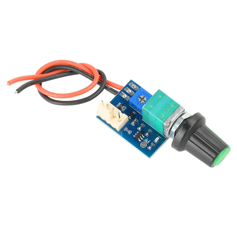 DC 12V PWM Speed Controller Fan Speed Governor 4 Wire Computer Temperature Control Switch for PC CPU Cooler Fan Manual Stop Oasis Select