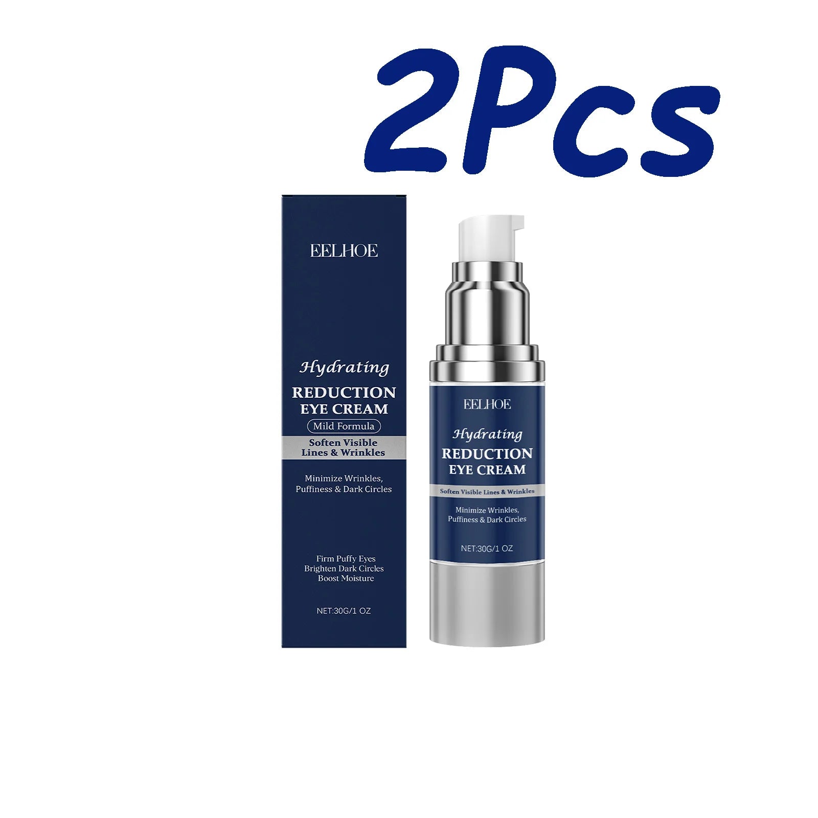 Eelhoe Hyaluronic Acid Eye Cream – Firming & Anti-Puffiness Eye Cream Oasis Select 60g Boxed