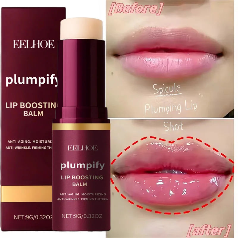 Fast Plumping Lip Balm Moisturizing Soft Lips Skin Plumper Gloss Oil Non-Sticky Daily Care Mask Beauty Makeup Cosmetics Products Oasis Select