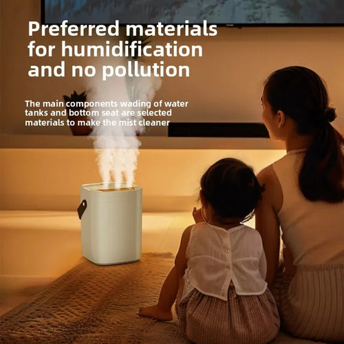 1.8L Night Light Humidifier & Essential Oil Diffuser | 3 Spray Humidifier Diffuser Oasis Select