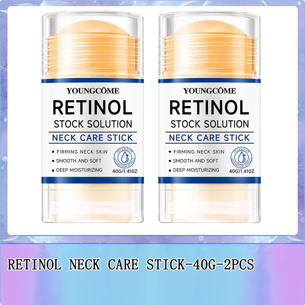 YOUNGCOME Retinol Neck Firming Stick | Hyaluronic Acid & Collagen Neck Firming Stick Oasis Select 40G-2PCS