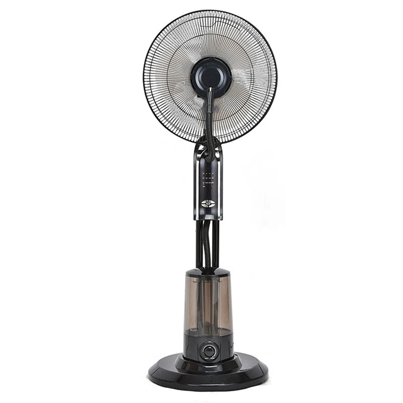 3.2L Mist Floor Fan – Remote, Oscillating, 3-Speed, 75W
