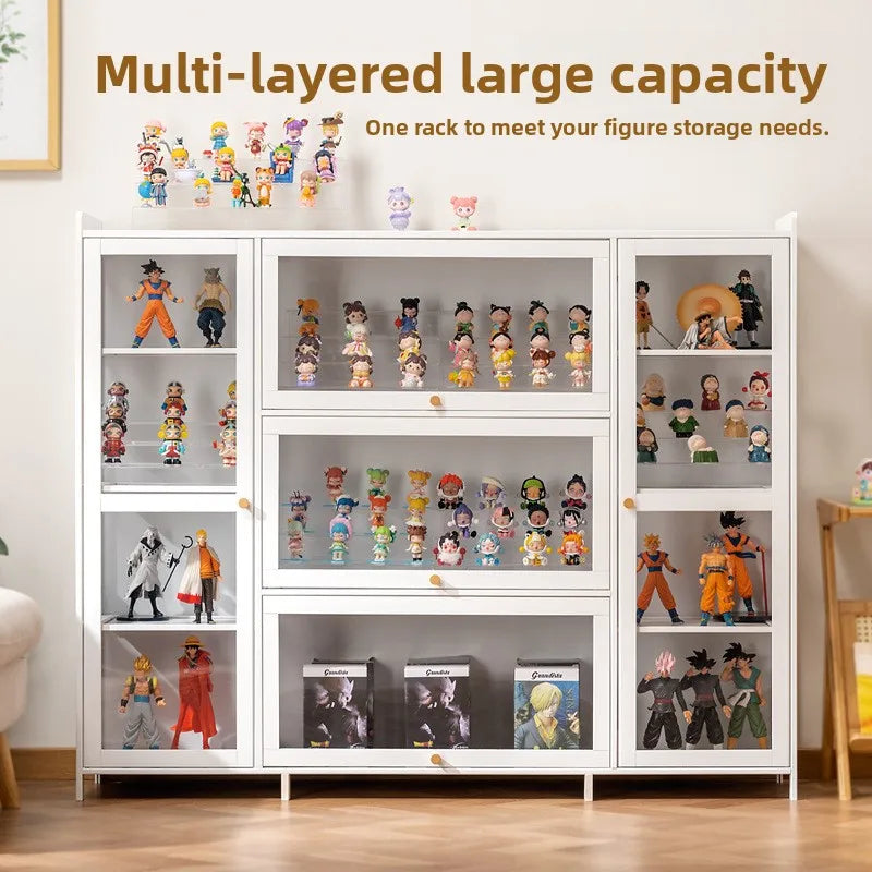Model figure storage box Acrylic transparent doll storage doll doll display box Dust-proof display cabinet box Oasis Select