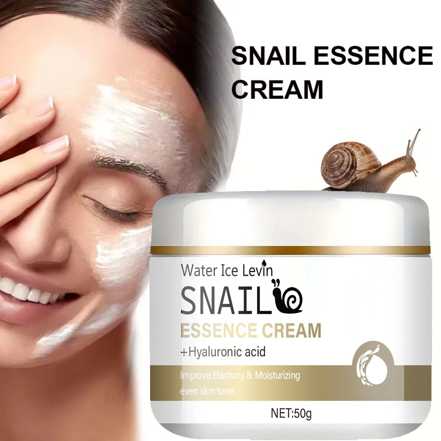 Snail Mucus Cream – Niacinamide, Hyaluronic Acid & Vitamin E Face Moisturizing Cream Oasis Select