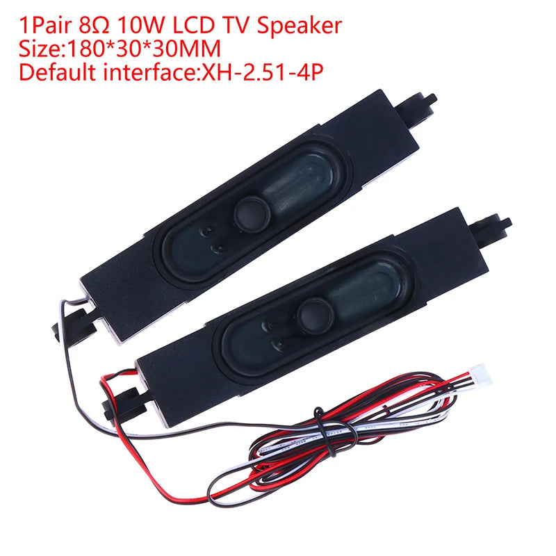 New Sale 1Pair 8Ω 10W LCD TV Speaker Passive Speaker Display Built-in Speaker TV Accessory DIY TV Game Machine Monitor Oasis Select one size