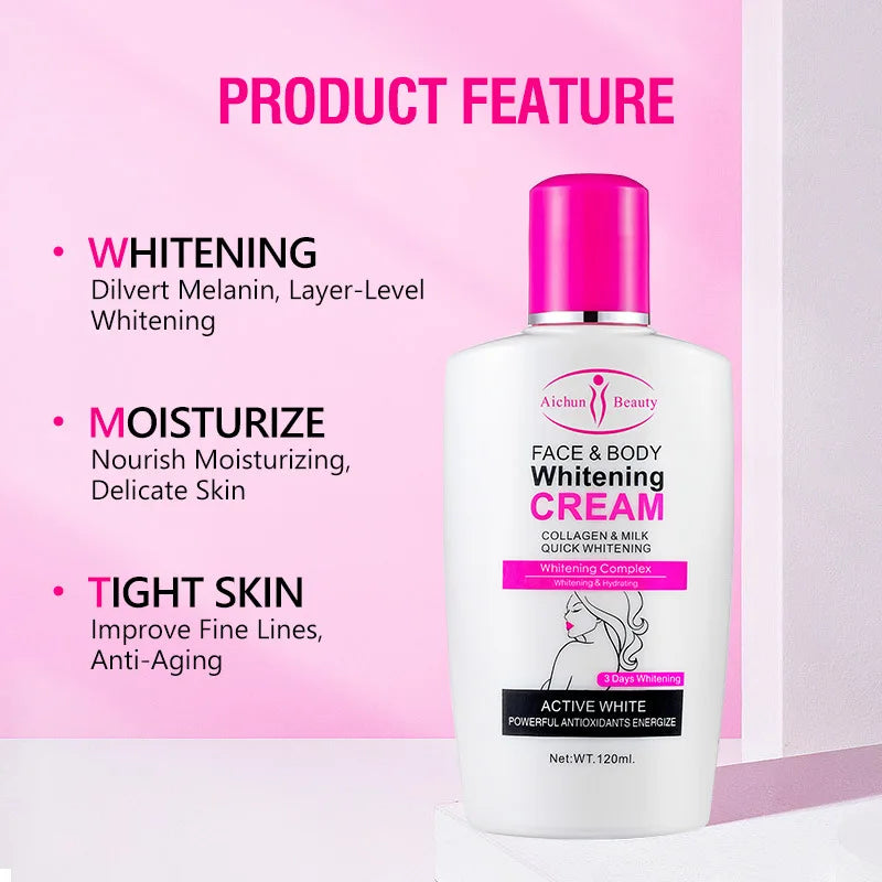LGRAMER Brightening Body & Face Cream – Collagen Nourishing