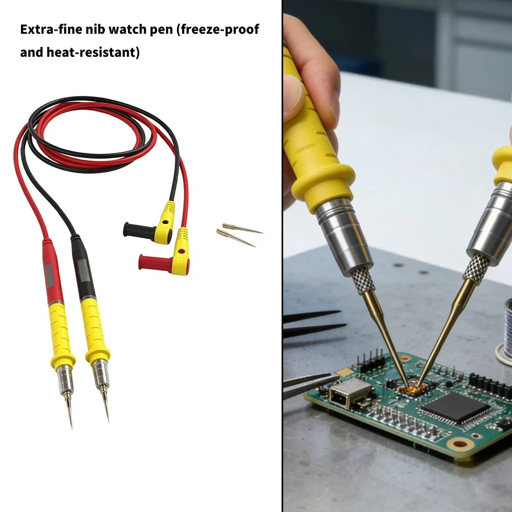 Multimeter Test Leads & Probe Pen – Gold-Plated Silicone Wire Multimeter Test Leads Oasis Select A