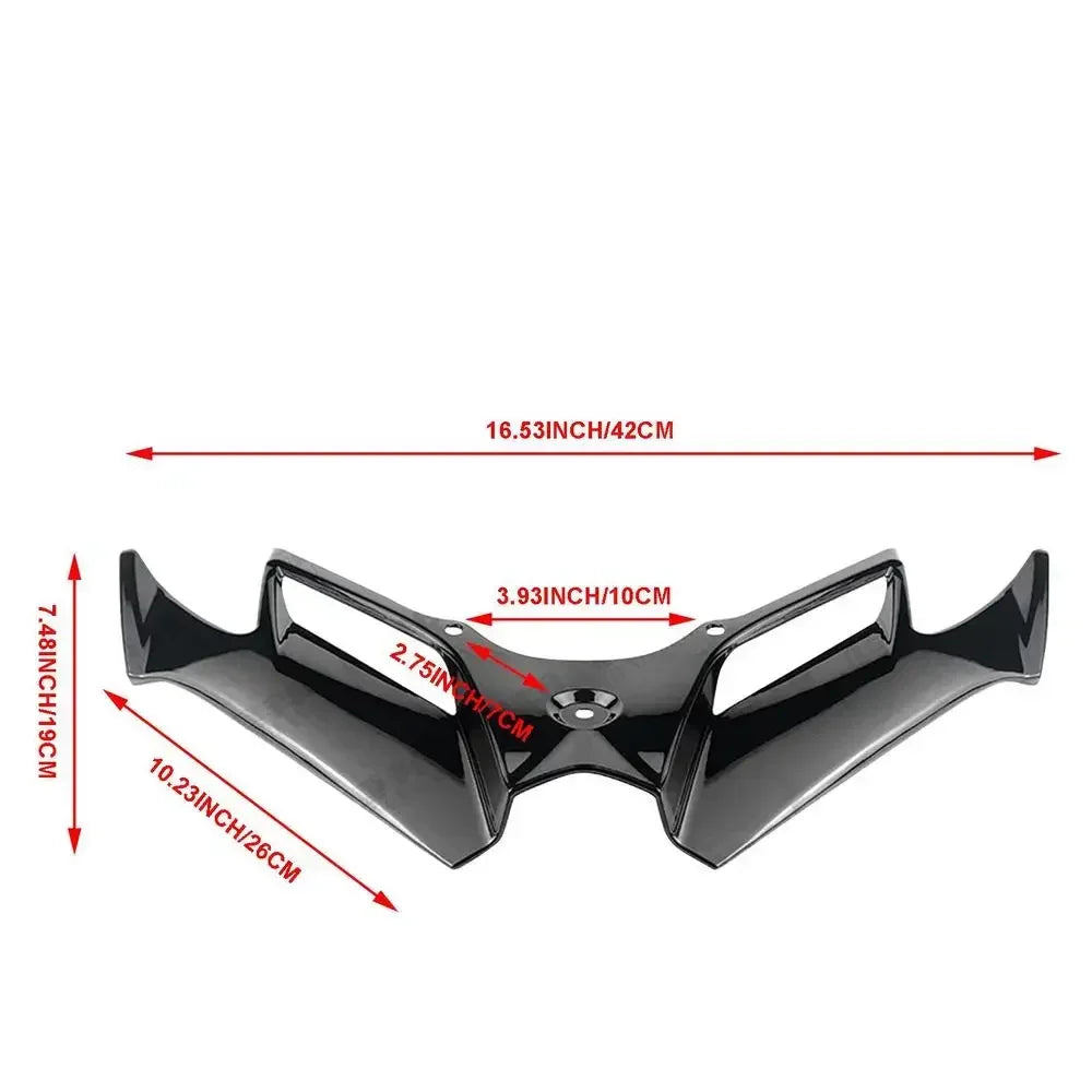 Motorcycle Winglet Aerodynamic Wing Kit Spoiler Motor Accessories For KawasakiNinja 300 Ninja250 NINJA300/250 EX300 2013-2017 Oasis Select b