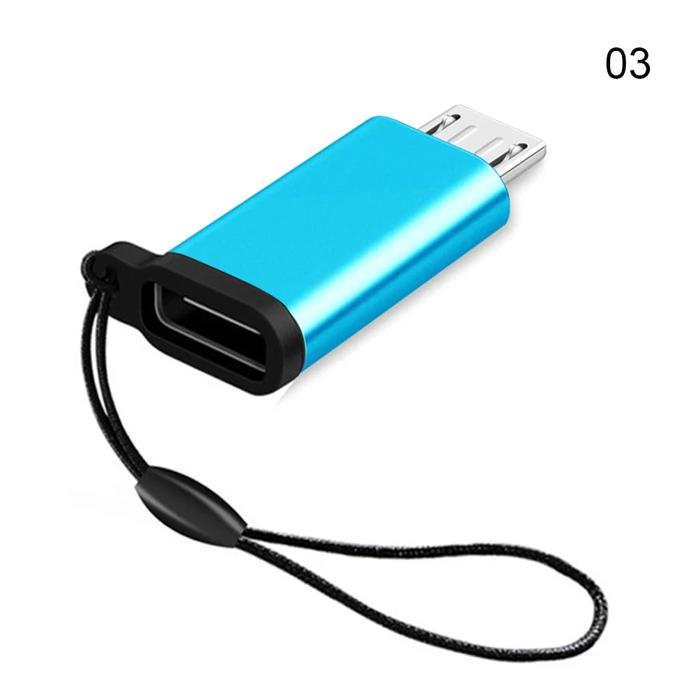 Type-C to Micro USB OTG Adapter | Data & Charging Converter