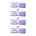 Lavender Cleaning Soap Oil Control and Itching Relief Long-Lasting Daily Soothing Hydration Bath Soap Body Odor Removal Care Oasis Select 4pcs