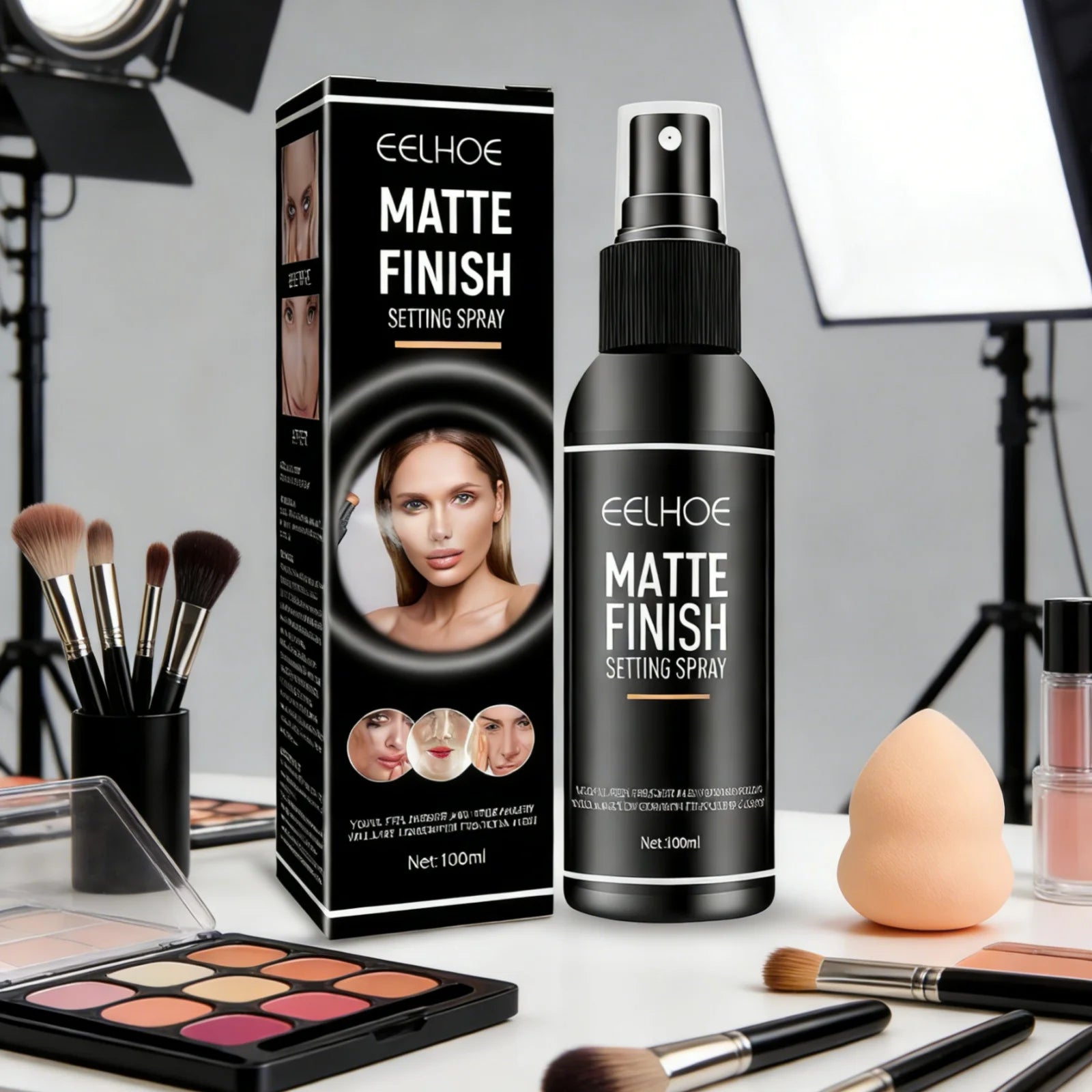 Eelhoe Matte Setting Spray – Oil Control & Pore Minimising 100ml Makeup Setting Spray Oasis Select