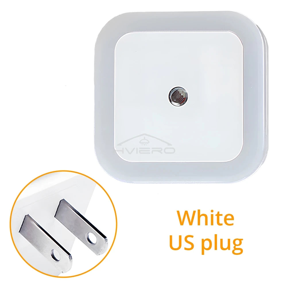 Motion Sensor LED Night Light – Plug-In Smart Wall Lamp