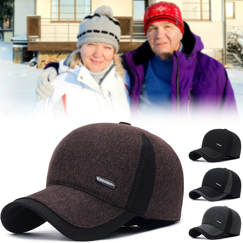 Winter Thermal Earflap Hat – Plush Windproof Cap | Swokii