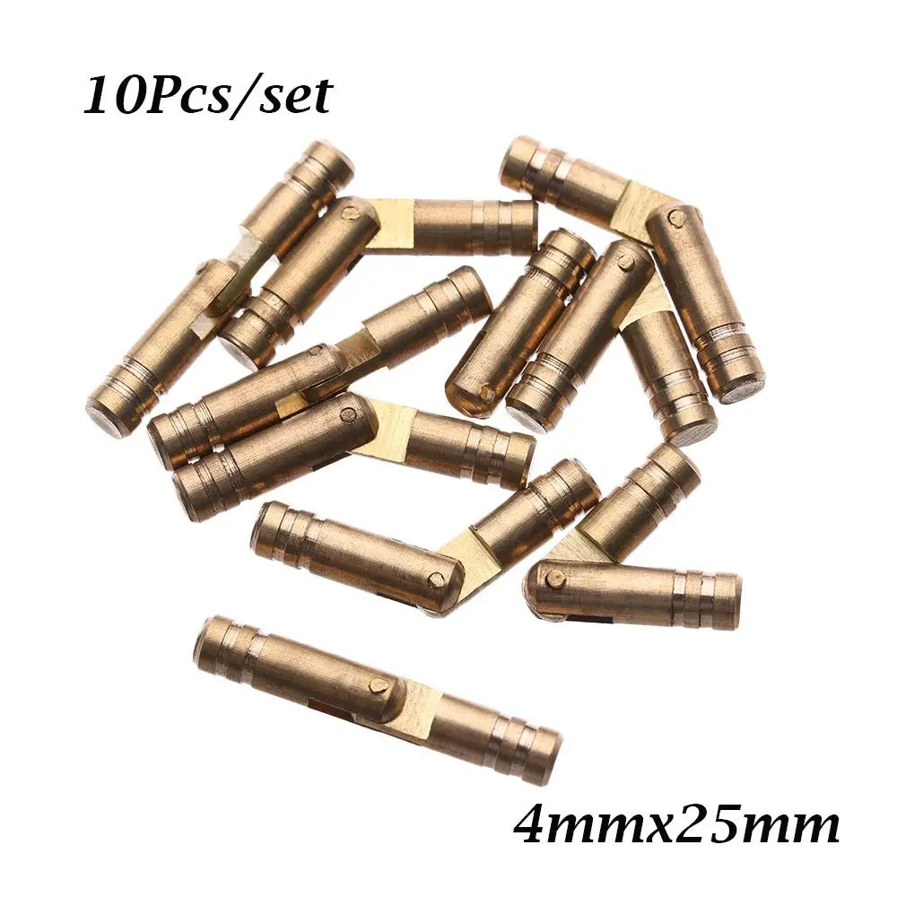 Folded Connector Soft Close Concealed Pure Copper Jewelry Box Supplies Barrel Hinge Furniture Hardware Wine Wooden Case Hinges Oasis Select 4mmx25mm