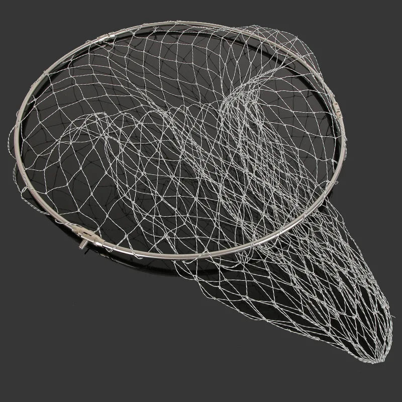 Folding Stainless Steel Landing Net | Freshwater & Sea Fishing