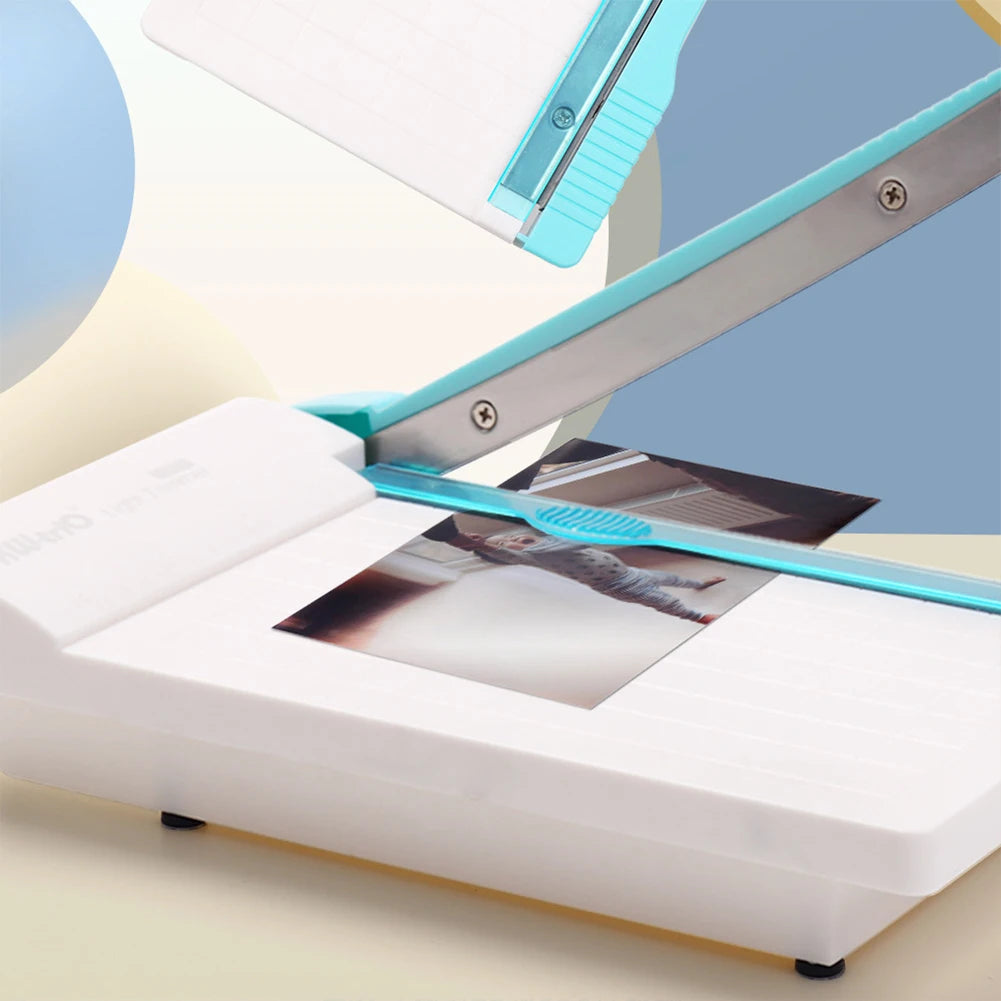 Portable Guillotine Paper Trimmer | 160mm Non-Slip Cutter