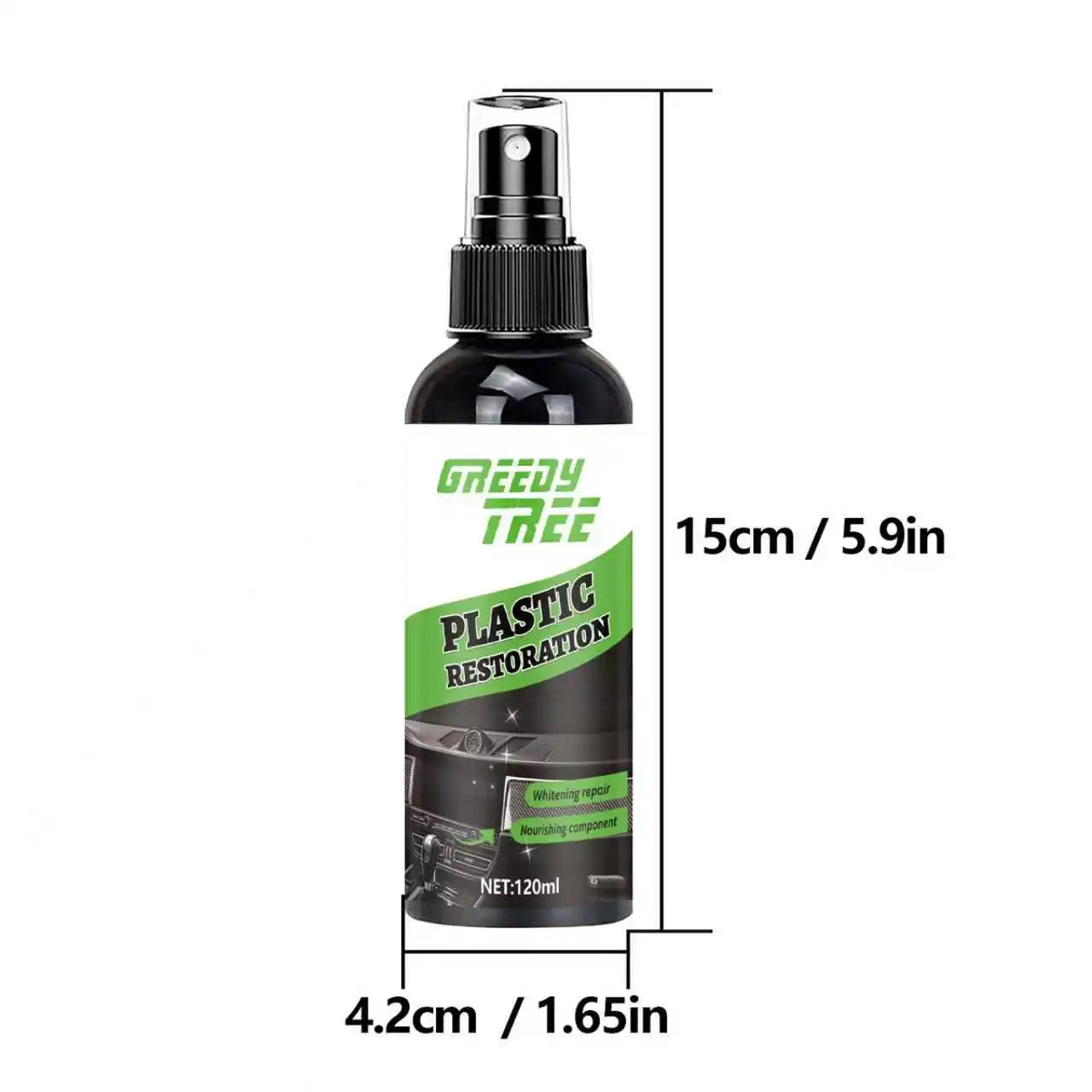 Black Crystal Plastic & Rubber Repair Paste – Car Scratch Polish