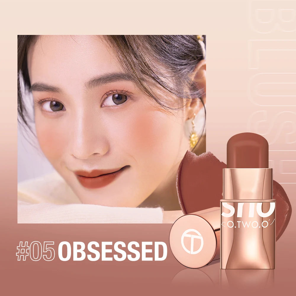 O.TWO.O 3-in-1 Cream Makeup Stick – Lips, Cheeks & Eyes