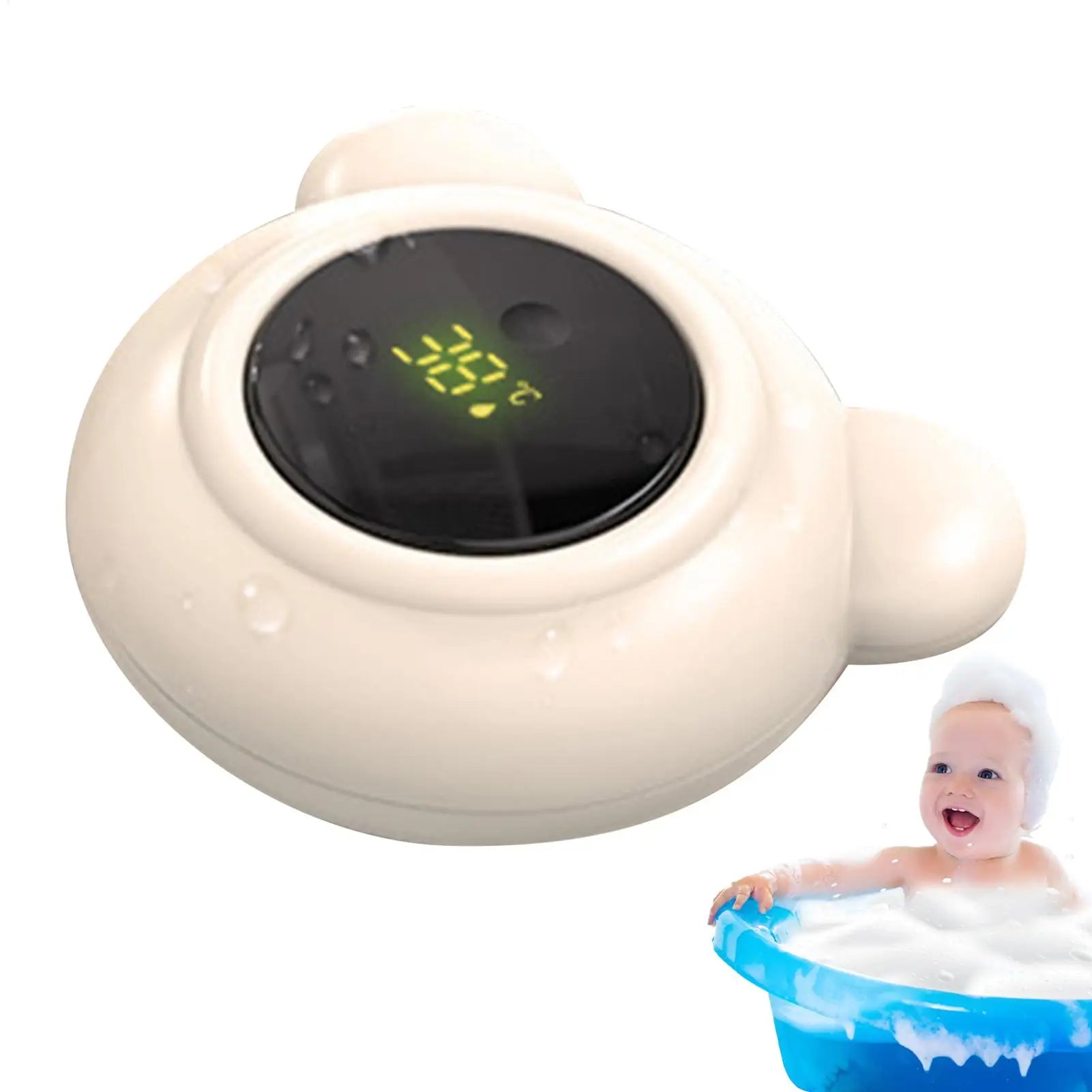 Baby Bath Temperature Meter Floating Digital Water Bath Temperature Meter LED Display Temperature Tester For Bathtub Pool Oasis Select
