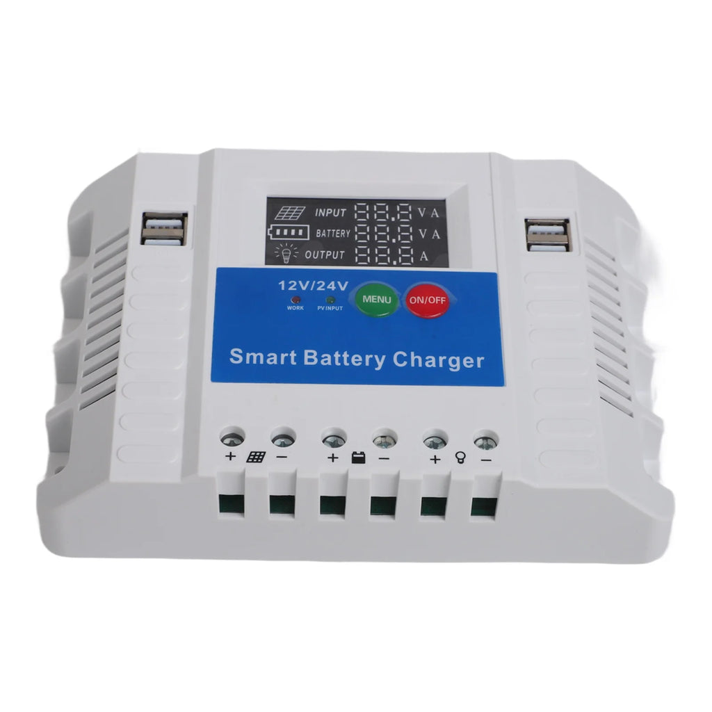 1060A For Solar Charge Controller with Colorful LCD Display and 4 USB Outputs for Efficient For Solar Power Charging Oasis Select TA40