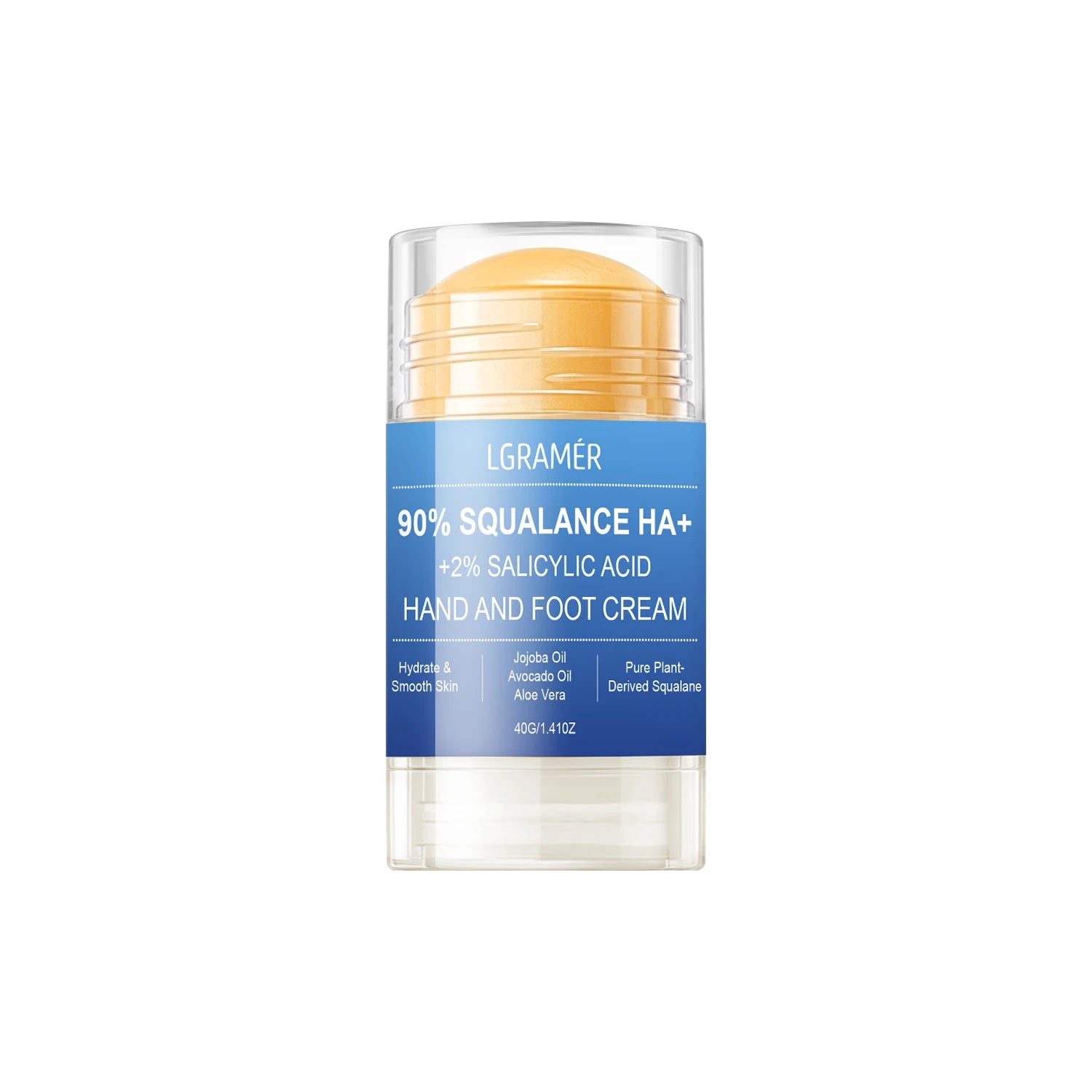 2% Salicylic Acid & 90% Squalane Foot & Hand Cream | LGRAMER