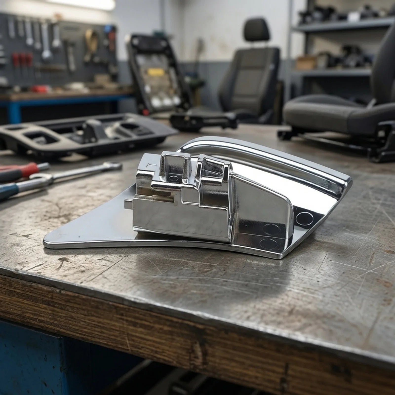 Left Right Handle Seat Down Handle Seat Repair Car Interior Upgrade Chrome Sliver Direct Replacement Front Left And Right Oasis Select Left China Mainland