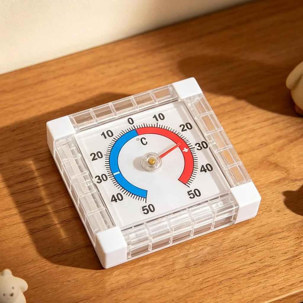 -50C~50C Dial Temperature Thermometer Window Indoor Outdoor Wall Garden Home Graduated Disc Measurement Multimeter