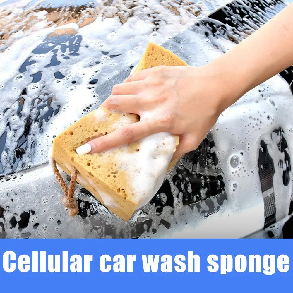 Large Honeycomb Car Washing Sponge – Scratch-Free Detailing
