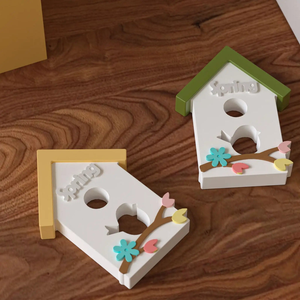 Easter Birdhouse Silicone Mold – Candle Resin & Plaster DIY