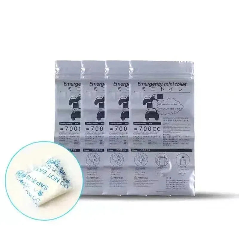 2/8/12pcs Universal Disposable Car Urine Bag Outdoor Vomit Bags Pregnant Women Mobile Toilet Stylings Product Auto Accessories Oasis Select