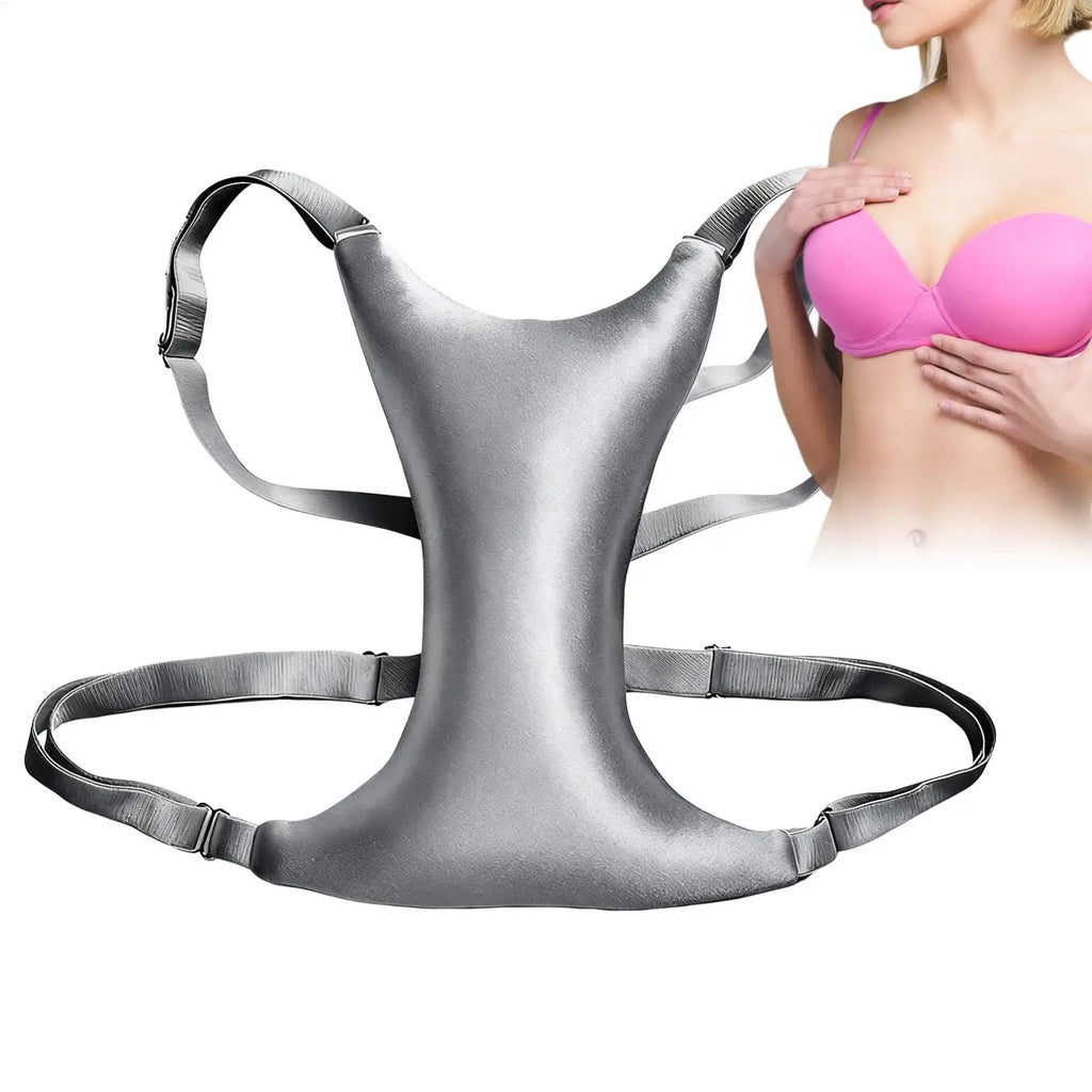 Breast Pillow Soft Breathable Recovery Cushion Chest Pillow Breast Support Sleep Sideways Breast Support Pad Breast Pillow Oasis Select