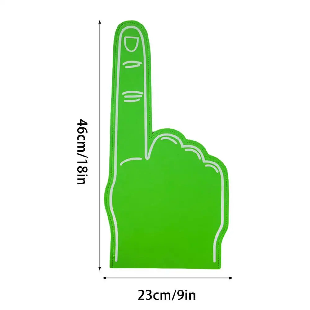 1PC Gladiators Foam Finger giant foam finger inspired sports games by sports fans' fingers Cheerleading Props for Sports Events Oasis Select Green