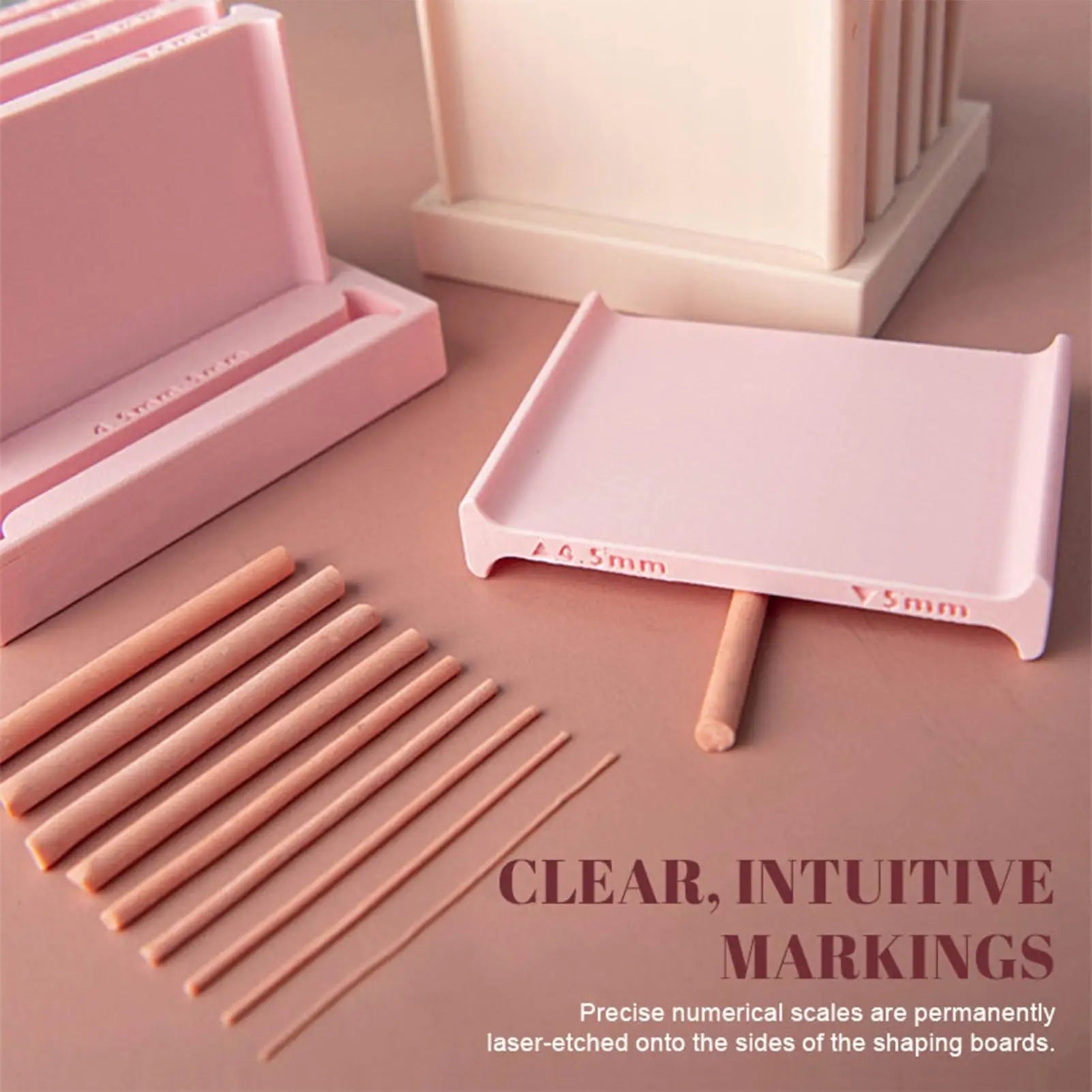 1PC Clay Strip Rolling Mold DIY Hand-rolled Clay Strip Woven Earrings Pendant 3D printing material Clay Tools Jewelry Making Oasis Select