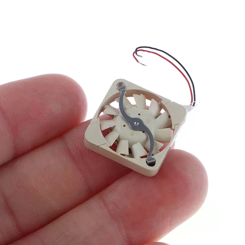 1703 5V 3.3v 1.7cm High-Turn Micro Cooling Fan 2Wires Bare Wires Drone Cooling Fan Accessories ﻿ Oasis Select