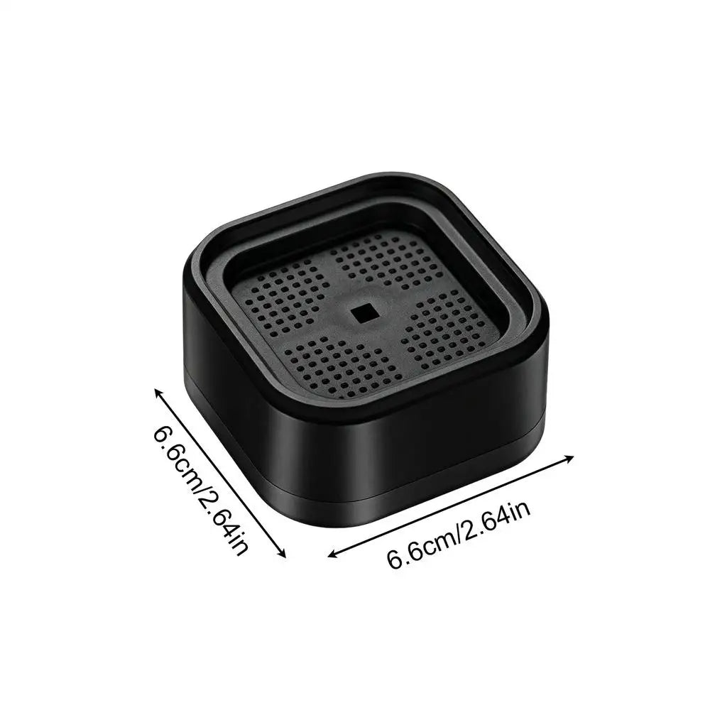 Anti Vibration Mat Anti-Slip Noise Reducing Support Keep Washing Machine From Moving for Stop Moving Walking Home Laundry Room Oasis Select Black
