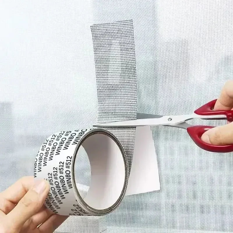 Window Screen Tape Anti-mosquito Screen Repair Subsidy Door Curtain Mosquito Net Hole Patch Repair Self-adhesive Screen Tape Oasis Select