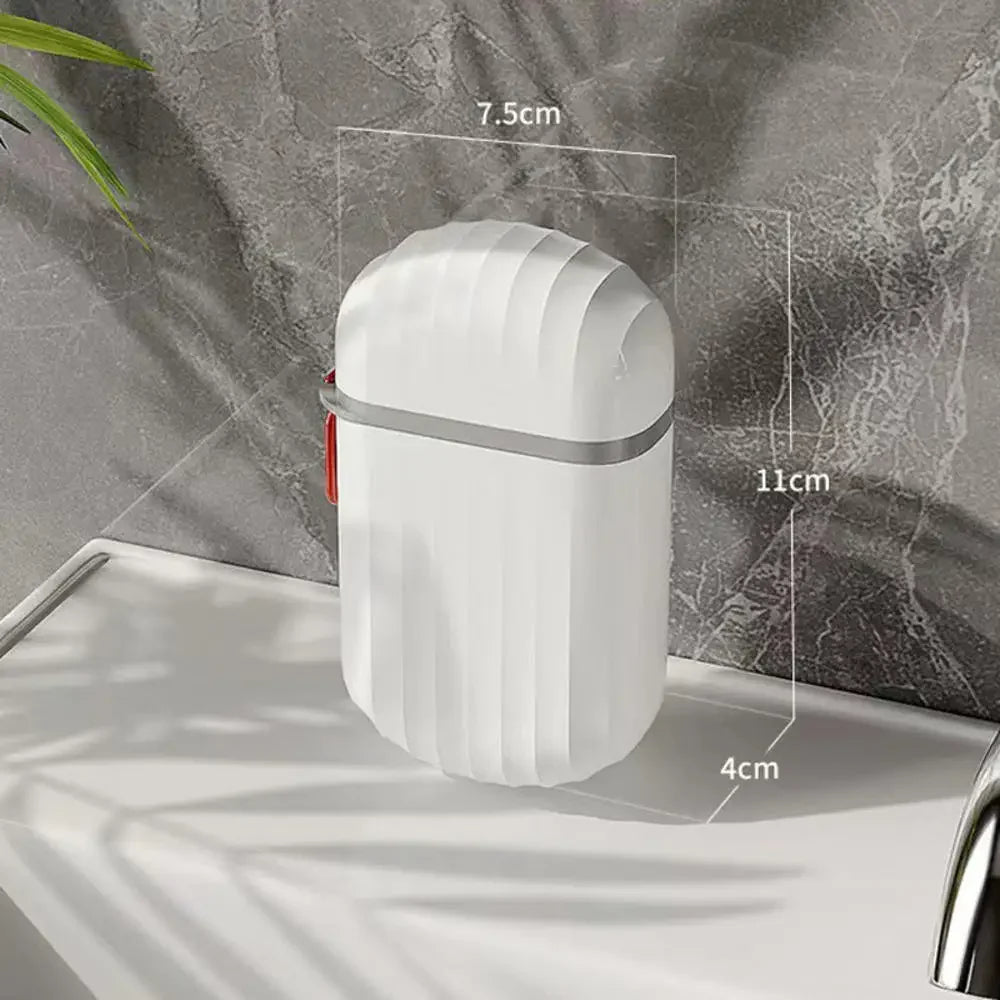 Portable Waterproof Travel Soap Box with Drainage Rack